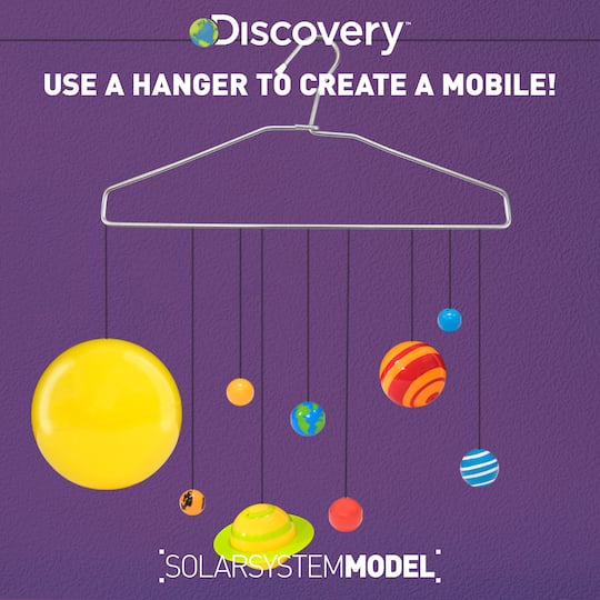 Discovery 3d Glowing Solar System Kit